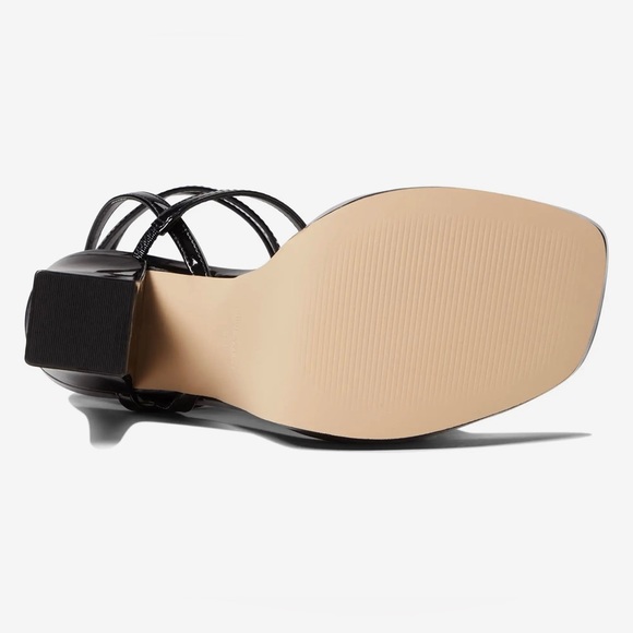 Nine West - Briah Ankle Strap Black Sandals - SZ 10